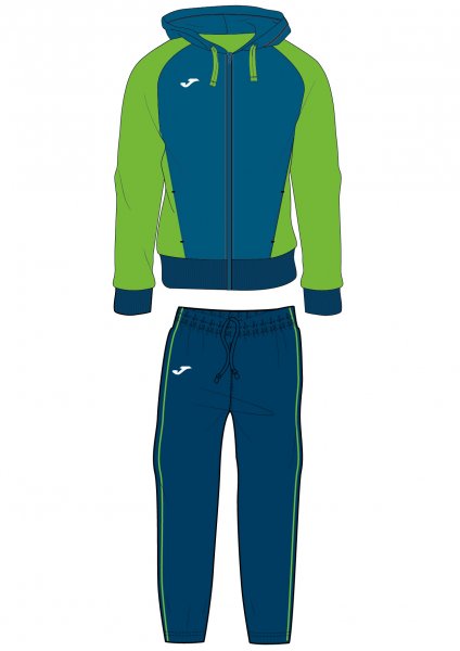 TRACKSUIT GREEN FLUOR-NAVY