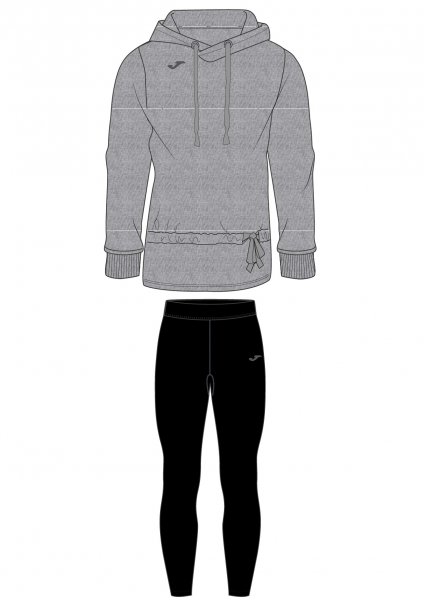 HOODIE TRACKSUIT LIGHT VIGORE-BLACK