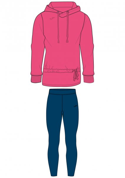 HODDIE TRACKSUIT PINK-NAVY