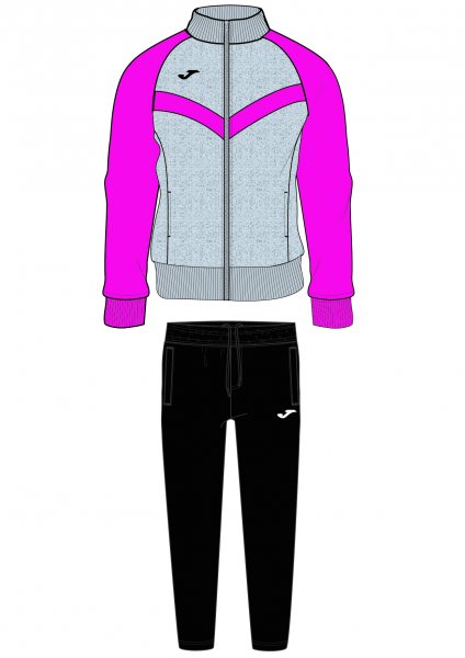 TRACKSUIT LIGHT MELANGE-PINK
