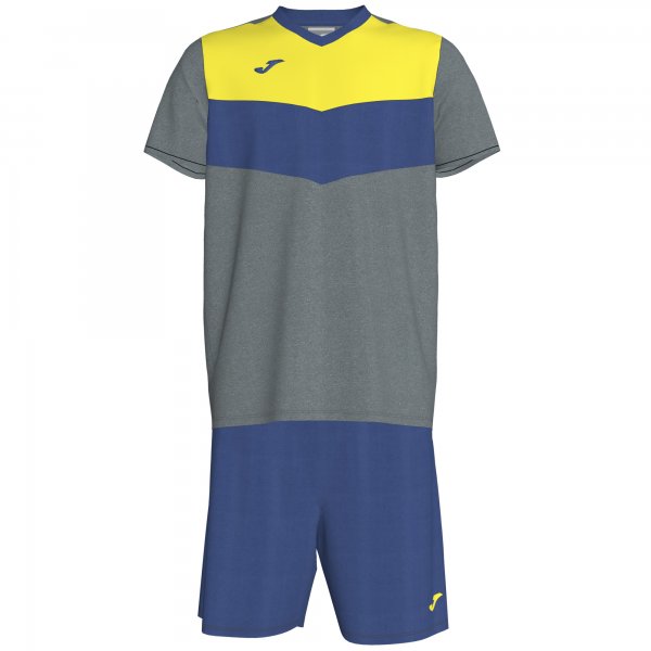 SET JUNIOR LIGHT MELANGE-YELLOW SUMMER