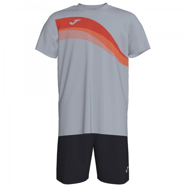 SET JUNIOR LIGHT GREY-BLACK SUMMER