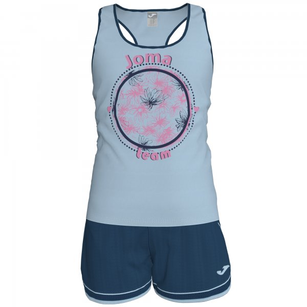 SET JUNIOR BLUE-NAVY SLEEVELESS GIRL SUMMER