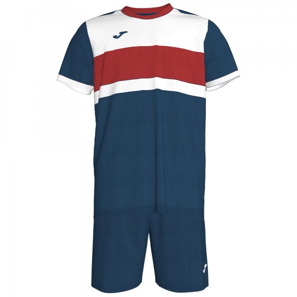 SET JUNIOR NAVY-RED SUMMER
