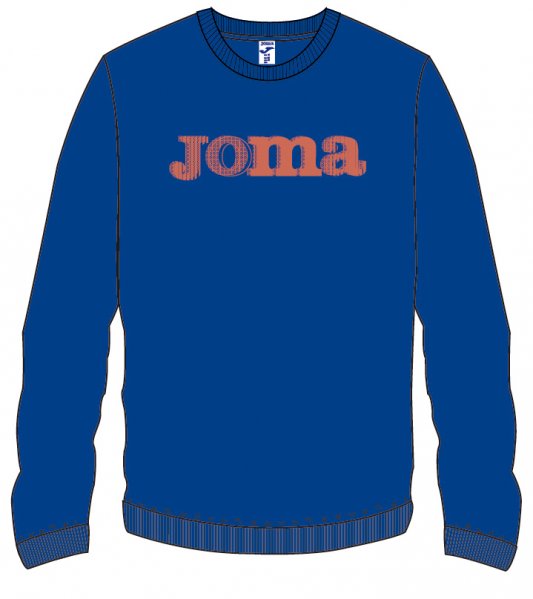 SWEATSHIRT ROYAL-CORAL