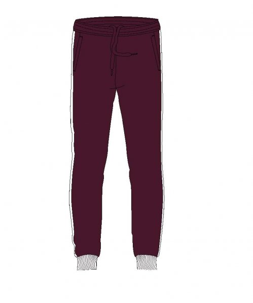 ANDROS LONG PANT BURGUNDY
