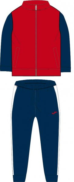 YAGO TRACKSUIT BOY RED-DARK NAVY -BTS-