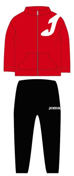 RALLY TRACKSUIT BOY RED-BLACK -BTS-