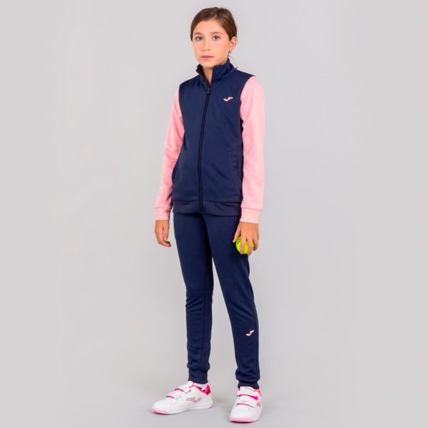 TEMIS TRACKSUIT GIRL DARK NAVY-PINK -BTS-