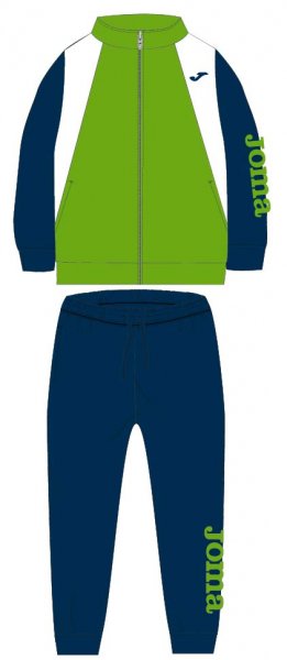 HORUS TRACKSUIT BOY FLUOR GREEN-DARK NAVY -BTS-