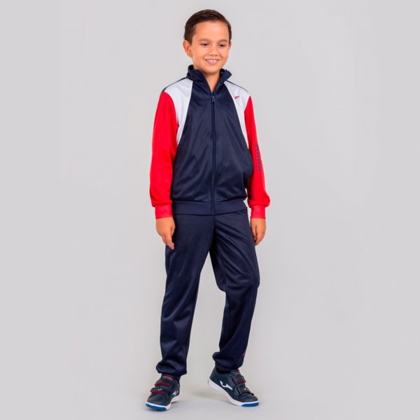 HORUS TRACKSUIT BOY RED-DARK NAVY -BTS-