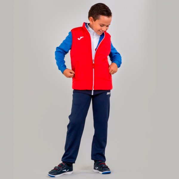 REVERSIBLE VEST RED-ROYAL -BTS-