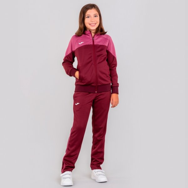 ROSE TRACKSUIT GIRL BURGUNDY-PINK -BTS-