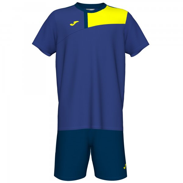 COLLE SET ROYAL-DARK NAVY S/S