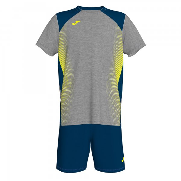 ASTEIRO SET MELANGE-DARK NAVY S/S