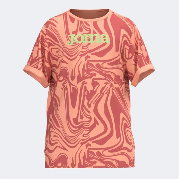 KIDS CAMP SHORT SLEEVE T-SHIRT ORANGE