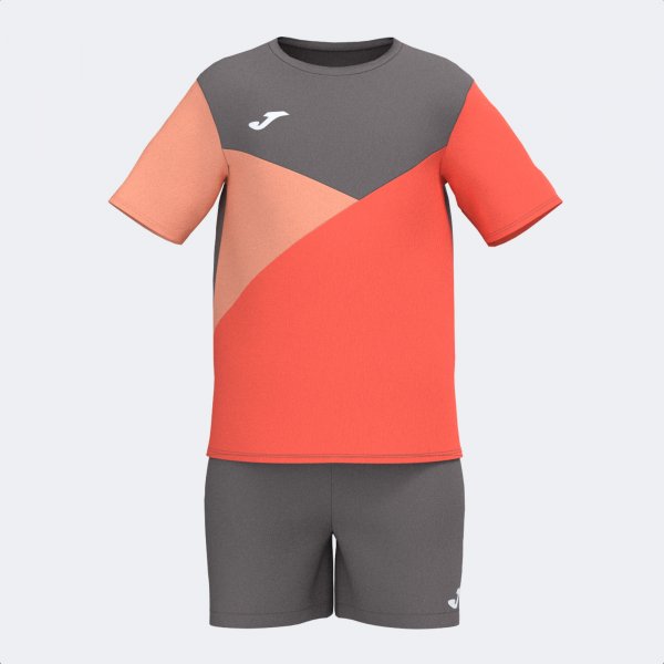 KIDS CAMP SET CORAL GREY