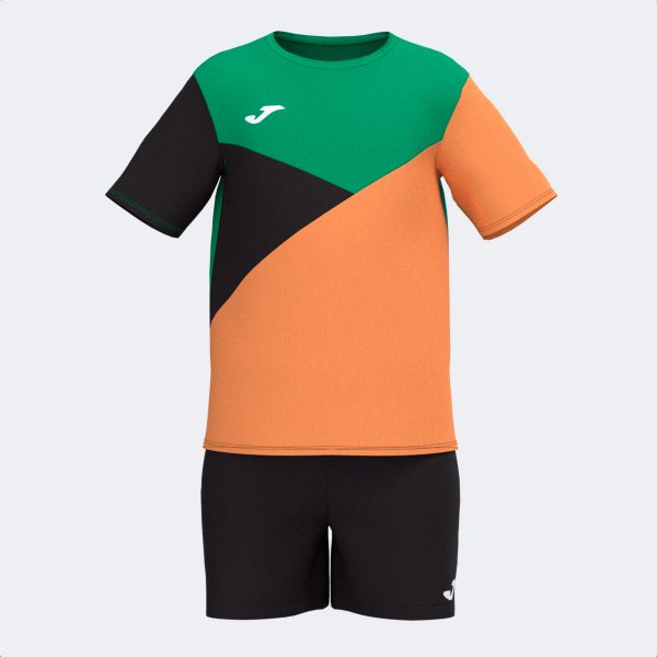 KIDS CAMP SET ORANGE BLACK