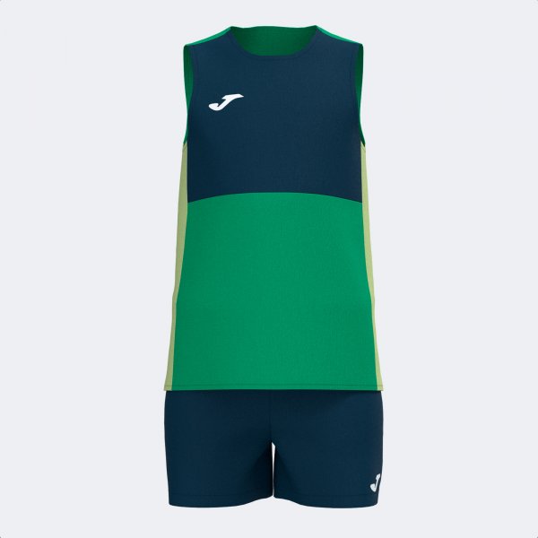 KIDS CAMP SET GREEN NAVY