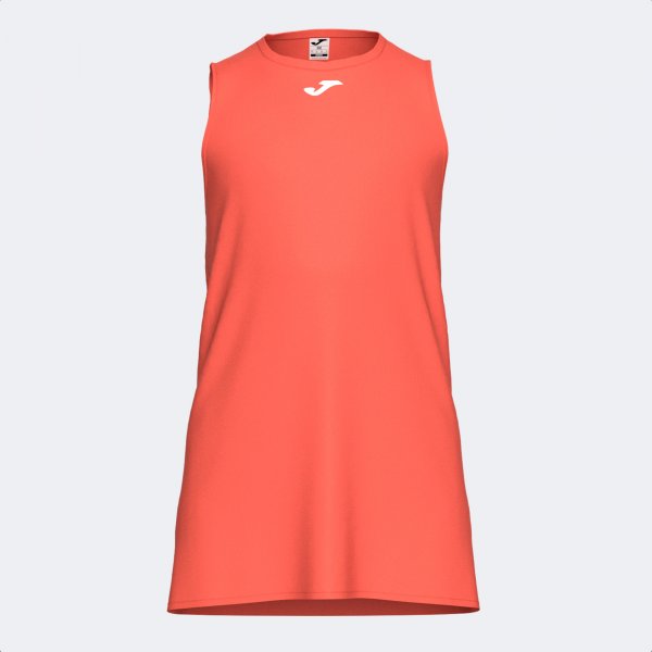 KIDS CAMP DRESS CORAL