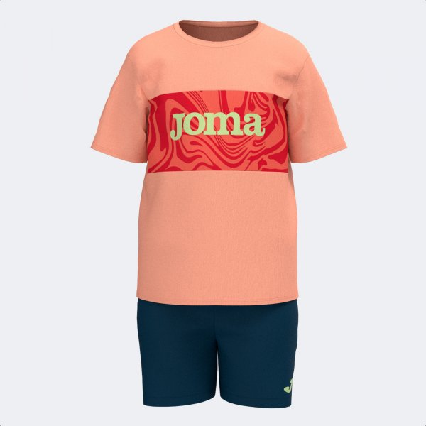 KIDS CAMP SET ORANGE NAVY