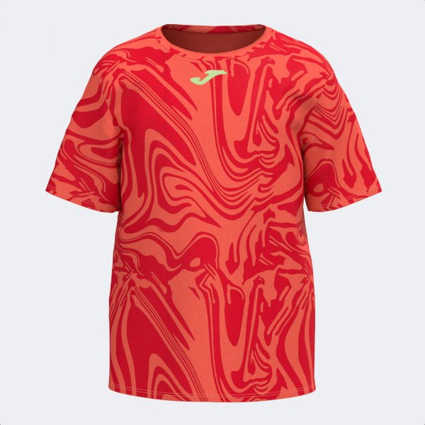 KIDS CAMP SHORT SLEEVE T-SHIRT CORAL