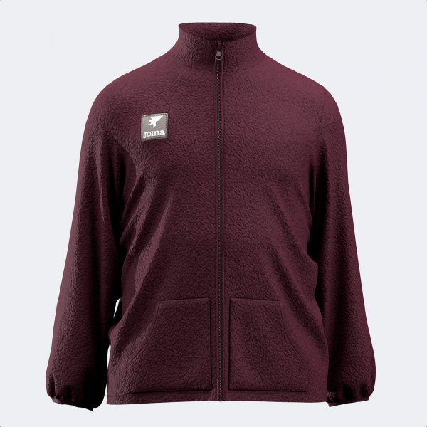 KIDS CAMP FULL ZIP SWEATSHIRT BURGUNDY