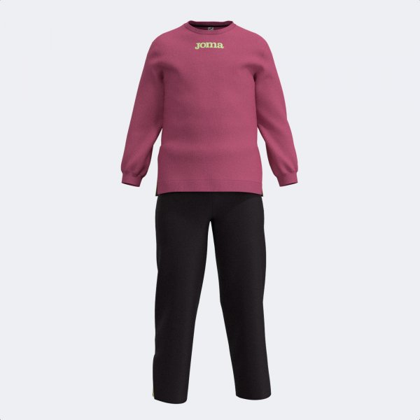 KIDS CAMP TRACKSUIT VIOLET BLACK