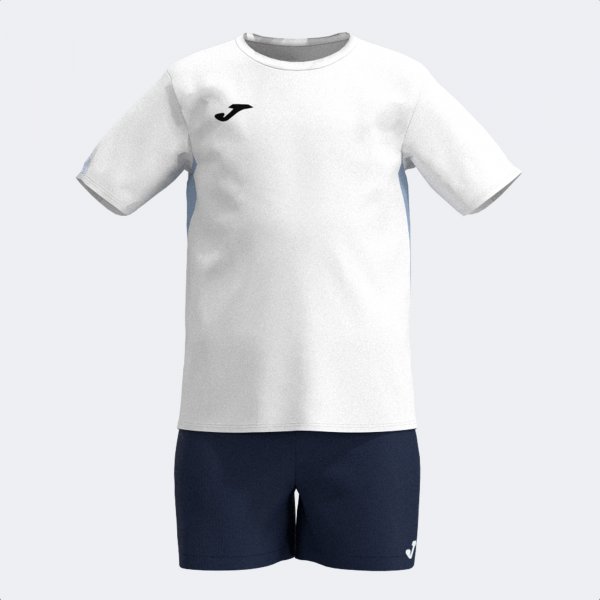 KIDS CAMP SET WHITE NAVY BLUE
