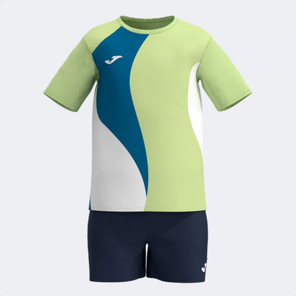 KIDS CAMP SET LIME NAVY BLUE