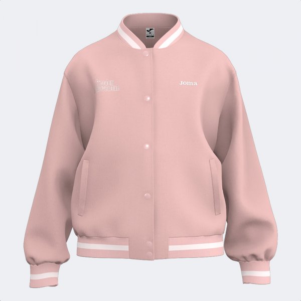 JOMA KIDS FULL ZIP SWEATSHIRT PINK