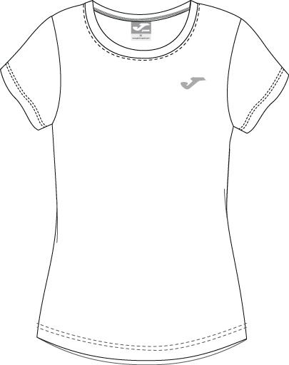  WOMAN S/S WHITE T-SHIRT