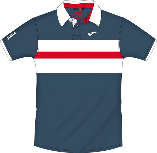 SEVEN NAVY-WHITE POLO SHIRT