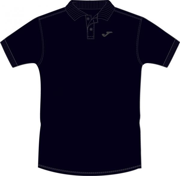 CLASSIC  S/S BLACK POLO 