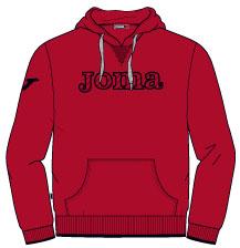 CLASSIC RED HOODED SWEATSHIRT