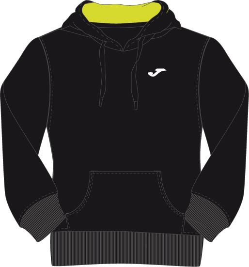 WOMEN SWEATSHIRTS FLEECE BLACK-L HOODED SWEATSHIRT
