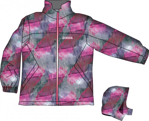 CLASSIC PRO NAVY-PINK WINTER JACKET