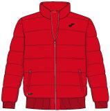 CLASSIC RED WINTER JACKET QUILTED