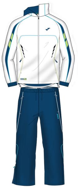MULTISPORT WHITE-BLUE TRACKSUIT