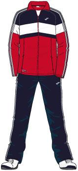 MULTISPORT NAVY-RED-WHITE TRACKSUIT