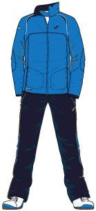 MULTISPORT MICRO. NAVY-BLUE TRACKSUIT