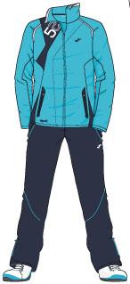 MULTISPORT MICRO. NAVY-BLUE TRACKSUIT 