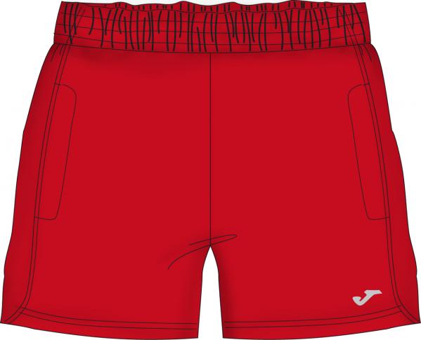SHORT MICROFIBER SEVEN RED