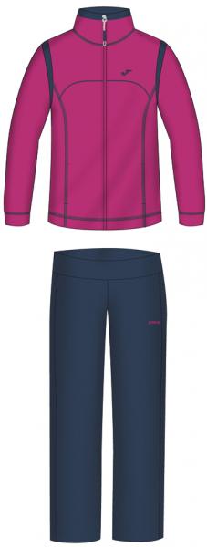 MULTISPORT WOMAN PINK-NAVY TRACKSUIT
