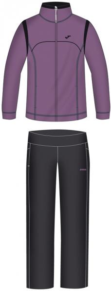 MULTISPORT WOMAN WINE-BLACK TRACKSUIT