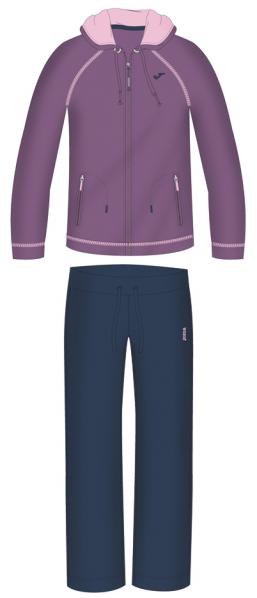 MULTISPORT WOMAN WINE-NAVY TRACKSUIT