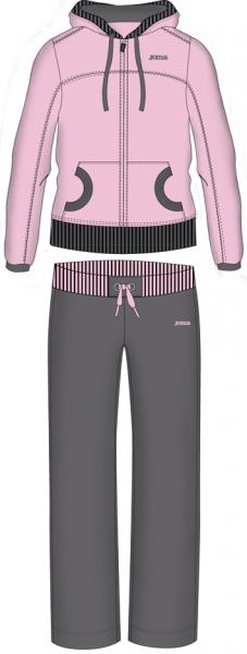 MULTISPORT WOMAN PINK-GREY TRACKSUIT
