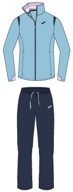 MULTISPORT WOMAN BLUE-NAVY TRACKSUIT