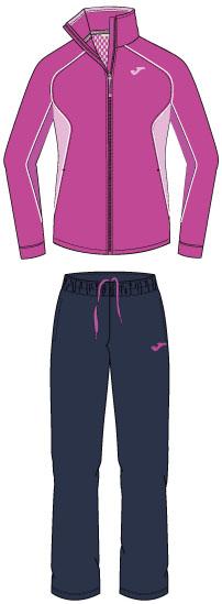 MULTISPORT WOMAN PINK-NAVY  TRACKSUIT