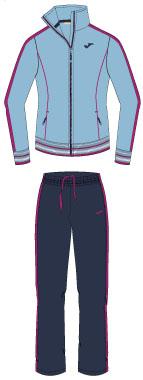 MULTISPORT WOMAN BLUE-NAVY TRACKSUIT